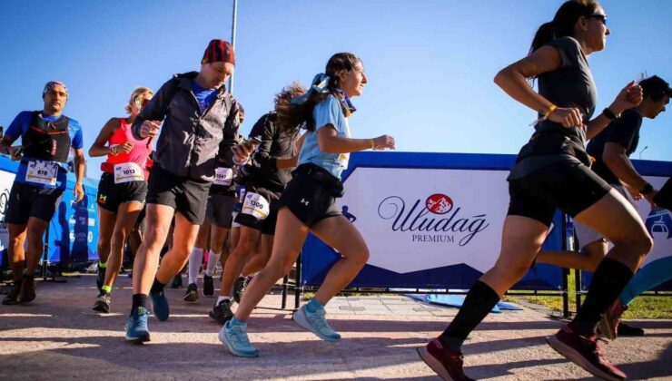 Uludağ’da 2 bin 200 koşucuyla ’Ultra Trail’ heyecanı