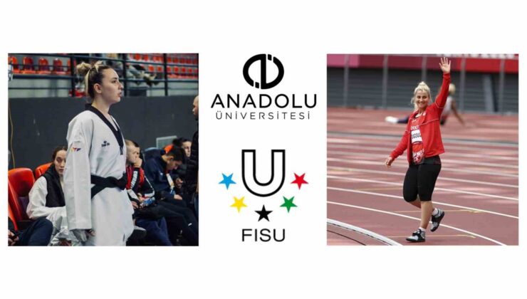 Anadolu Üniversiteli sporcular Dünya Üniversite Oyunları’ndan madalyalarla döndü