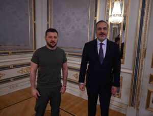 Bakan Fidan, Ukrayna Devlet Başkanı Zelenskiy ile görüştü