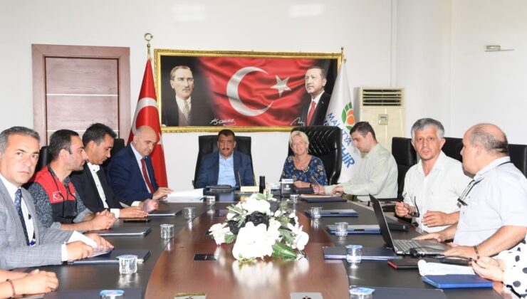 Başkan Gürkan UNDP Türkiye Mukim Temsilcisi Louisa Vinton bir araya geldi