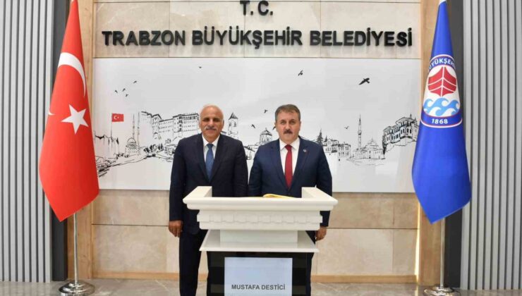BBP Genel Başkanı Destici, Trabzon’da