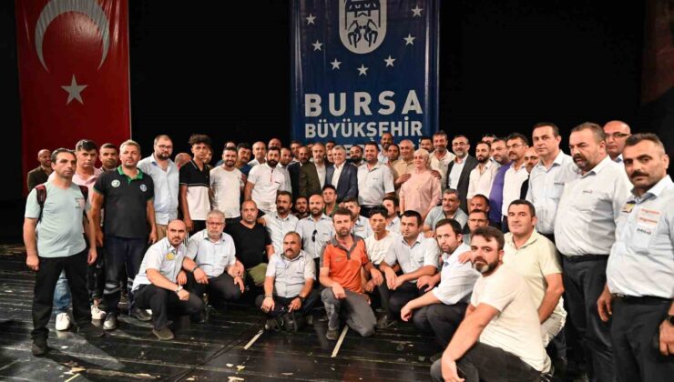 Bursa Büyükşehir personelinde yüzler gülüyor