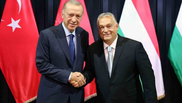 Cumhurbaşkanı Erdoğan, Orban ile görüştü