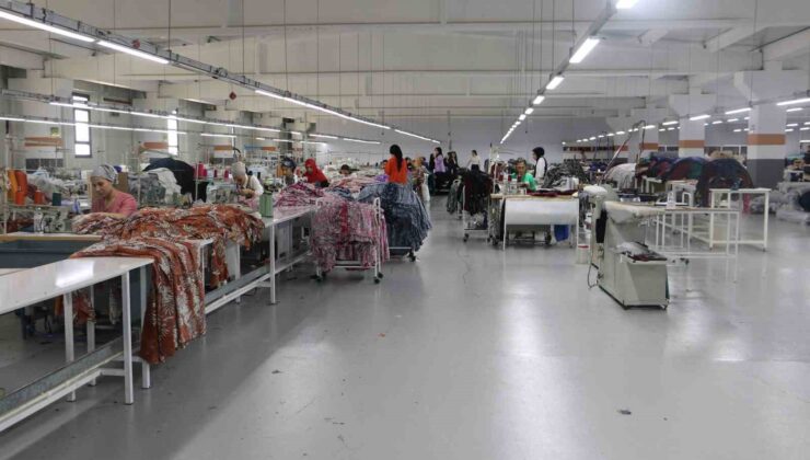 Diyarbakır’da ayda 66 bin ürün çıkartan firma, Ortadoğu’dan sonra Avrupa’yı giydirmeye hazırlanıyor