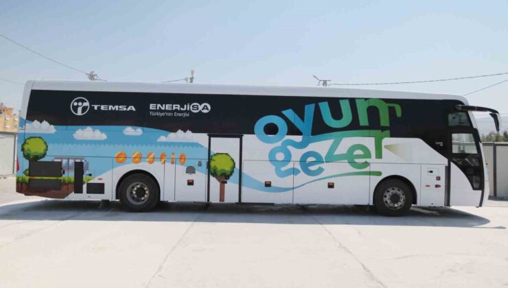 Enerjisa Enerji ve TEMSA’nın ‘Oyungezer’ otobüsü deprem bölgesinde