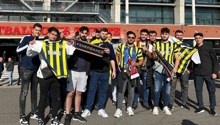 Fenerbahçe’ye stada girişte sevgi gösterisi