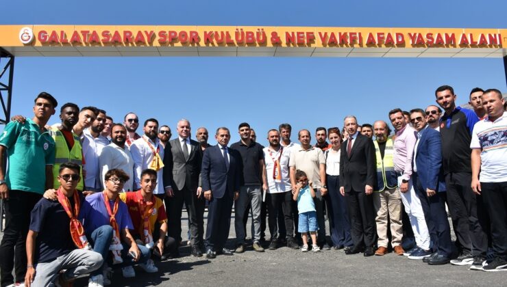 Galatasaray, Kahramanmaraş’ta 100 kalıcı konut yapacak
