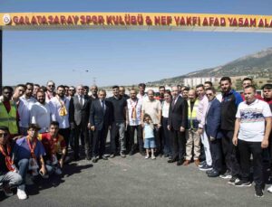 Galatasaray’dan afet bölgesi Kahramanmaraş’a ziyaret