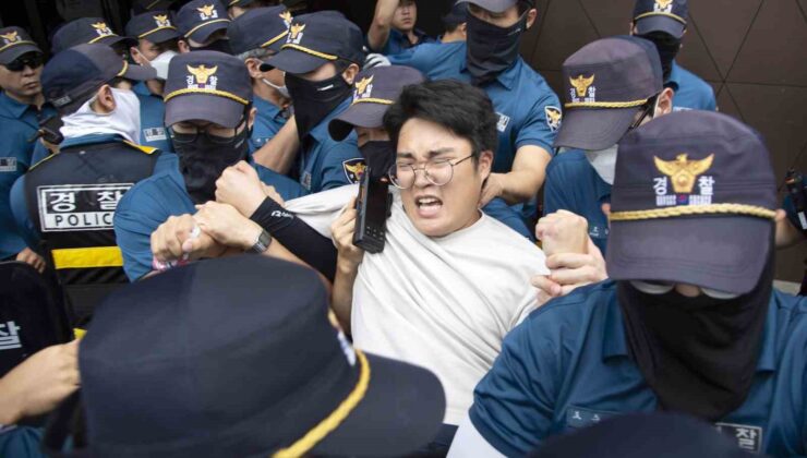 Güney Kore’de “Fukuşima” protestosu: 16 kişi gözaltına alındı