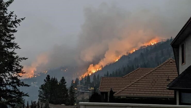 Kanada’da yangın felaketi sürüyor: British Columbia’da 36 bin kişi için tahliye alarmı