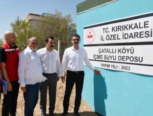 Kırıkkale’de yeni su depoları faaliyete geçirildi