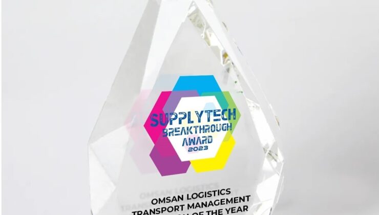 Omsan Logistics’e SupplyTech Breakthrough Awards’tan ödül