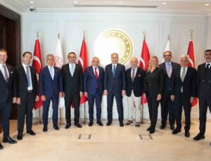 TFF Başkanı Mehmet Büyükekşi’den, İçişleri Bakanı Ali Yerlikaya’ya ziyaret