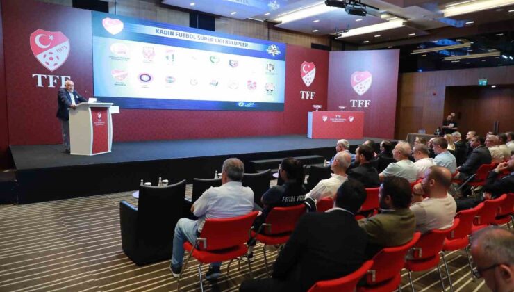 Turkcell Kadın Futbol Süper Ligi’nde 2023-2024 sezonu fikstürü çekildi