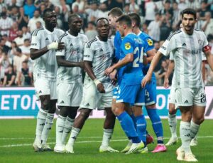 UEFA Avrupa Konferans Ligi: Beşiktaş: 0 – Dinamo Kiev: 0 (İlk yarı)