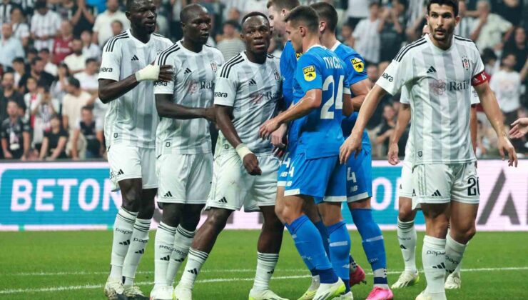 UEFA Avrupa Konferans Ligi: Beşiktaş: 0 – Dinamo Kiev: 0 (İlk yarı)