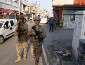 Adana’da infazların yaşandığı caddede hava destekli “Huzur ve Güven” uygulaması