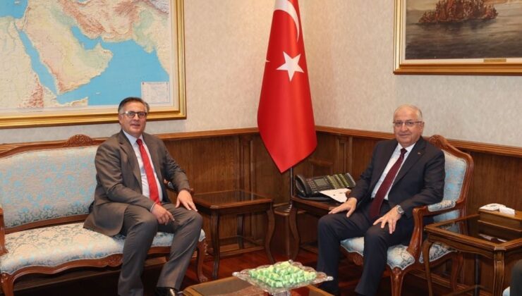 Bakan Güler, Romanya’nın Ankara Büyükelçisi Tinca’yı kabul etti