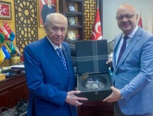 Başkan Ergün, MHP Lideri Bahçeli’yi ziyaret etti