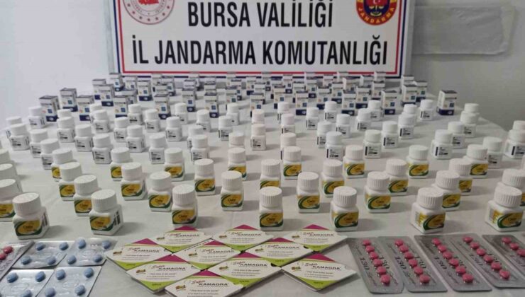Bursa’da cinsel gücü arttırıcı ilaç operasyonu