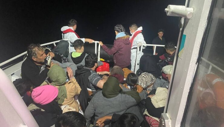 Çanakkale’de 121 kaçak göçmen yakalandı, 40 kaçak göçmen kurtarıldı