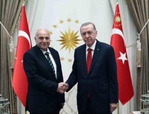 Cumhurbaşkanı  Erdoğan, Cezayir Dışişleri Bakanı Attaf’ı kabul etti