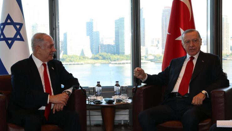 Cumhurbaşkanı Erdoğan, İsrail Başbakanı Netenyahu’yu kabul etti
