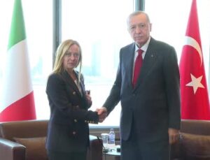 – Cumhurbaşkanı Recep Tayyip Erdoğan, New York’ta İtalya Başbakanı Georgia Meloni ile bir araya geldi