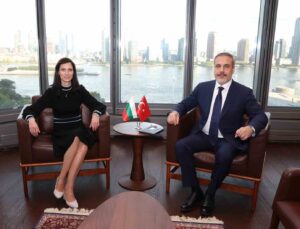 Dışişleri Bakanı Fidan, Bulgaristan Dışişleri Bakanı Mariya Gabriel ile görüştü
