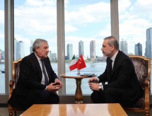 Dışişleri Bakanı Fidan, İtalyan mevkidaşı Tajani’yle görüştü