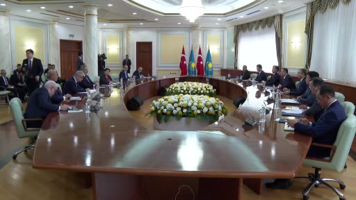 Dışişleri Bakanı Fidan, Kazak mevkidaşı Nurtleu ile heyetlerarası görüşmeye başkanlık etti