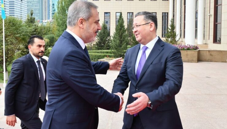 Dışişleri Bakanı Fidan Kazakistan’da