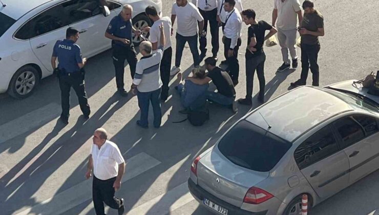 Elazığ’da minibüsün çarptığı kadın yaralandı