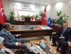Erkan Haberal’dan MHP Sincan İlçe Başkanına ziyaret