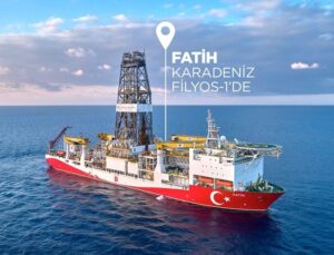 “Fatih” Karadeniz Filyos-1 kuyusunda sondaja başladı