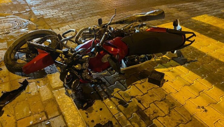 Gönen’de motosiklet ile otomobil çarpıştı: 1 yaralı