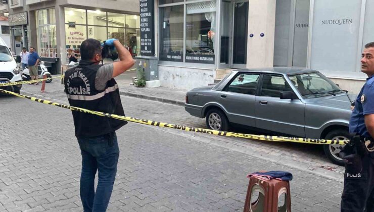 İzmir’de husumetlisinin sokak ortasında vurduğu şahıs ağır yaralandı