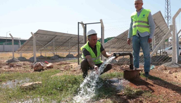 Kırsaldaki içme suyu ihtiyacı GES ile sağlanıyor