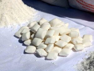 Küp şekerden sonra tablet tuz üretimine de geçildi