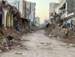 Libya’da sel bölgelerdeki altyapının yüzde 70’i hasar gördü