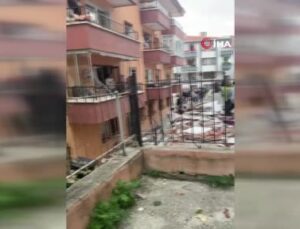 Mamak’ta 6 katlı binanın giriş katında doğal gaz patlaması: 1 ölü