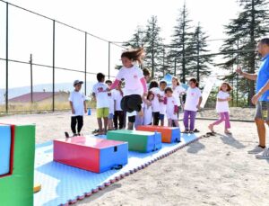 Mersin’de çocuklar spora yönlendiriliyor