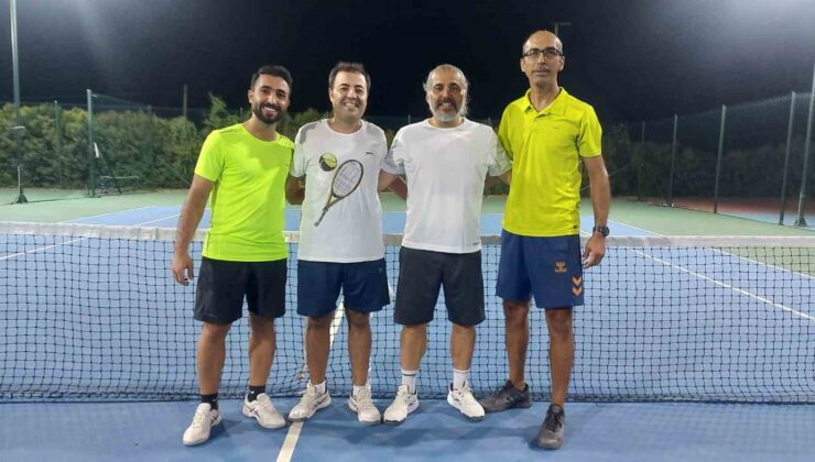 Salihli’de Tenis Defi Ligi heyecanı başladı