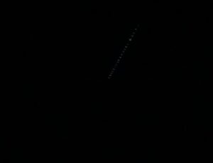 Starlink uyduları Kastamonu semalarında görüldü
