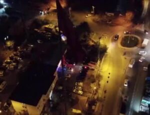 Sultangazi’de dron destekli ’Huzurlu Sokaklar ve Terör Suçları Uygulaması’