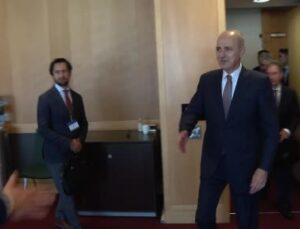 TBMM Başkanı Kurtulmuş, Gürcistan ve Estonyalı mevkidaşlarıyla görüştü