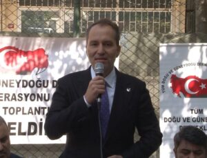 Yeniden Refah Partisi Genel Başkanı Erbakan: “Kollarımızı sıvadık ve 31 Mart seçimlerine hazırlanıyoruz”