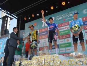 58. Cumhurbaşkanlığı Türkiye Bisiklet Turu’nun Fethiye-Marmaris etap birincisi Philipsen oldu