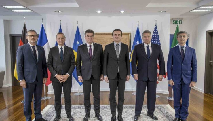 ABD ve Avrupalı temsilciler, Kosova ve Sırbistan liderleriyle görüştü