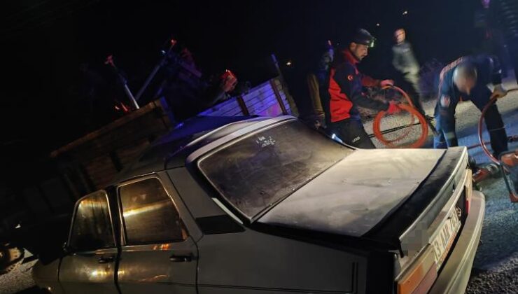 Ahlat’ta trafik kazası: 1 ölü, 1 yaralı